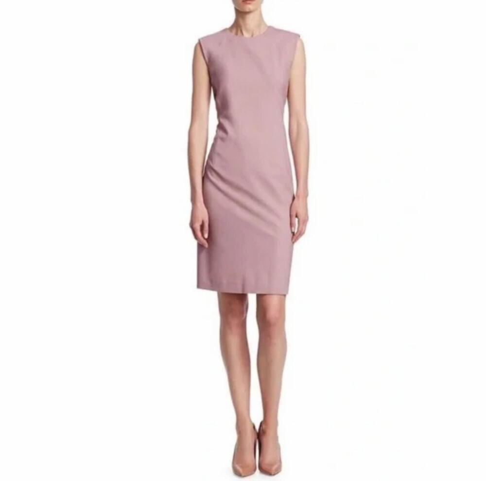 Theory Eano Good Wool Fitted Sheath Dress Women's Size 4